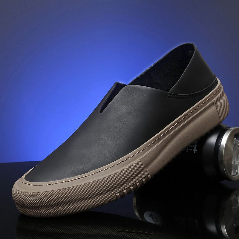 Men'S Shoes For Suits - Genuine Leather Loafers Shoes for Man