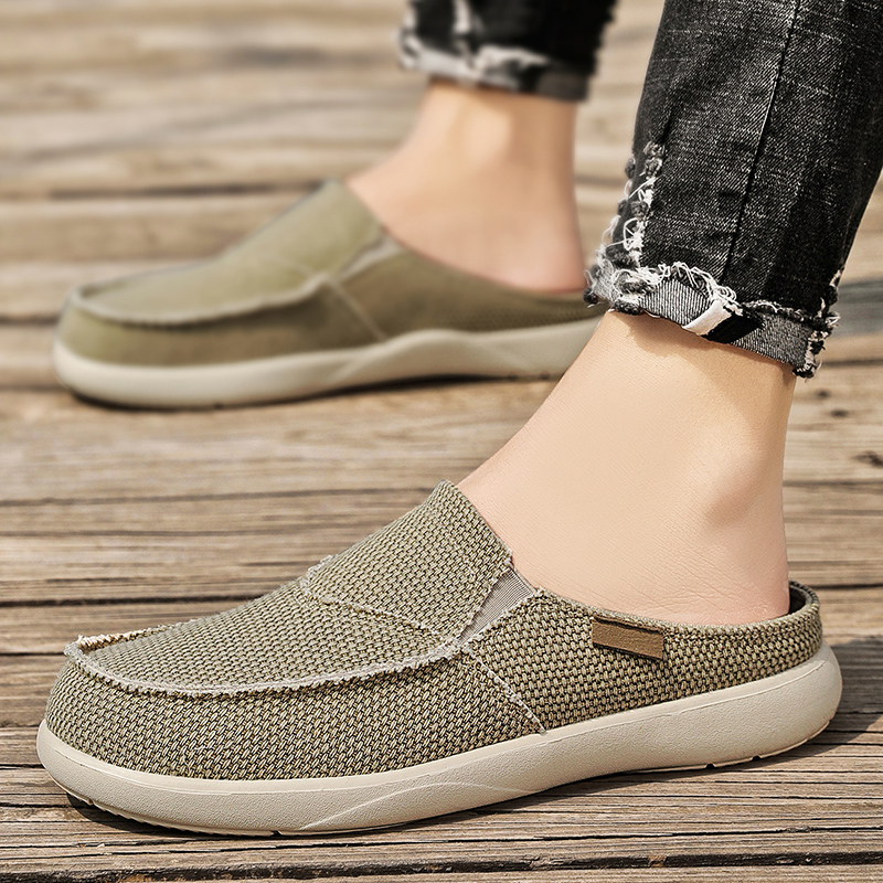 Men'S Shoes Slip On - Men's Canvas Shoes For Men Slip-On