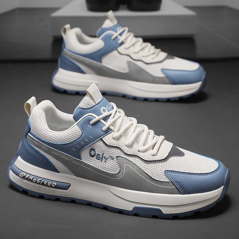 Men Shoes Brands - Thick-heeled Fall Tennis Man Sports Woven