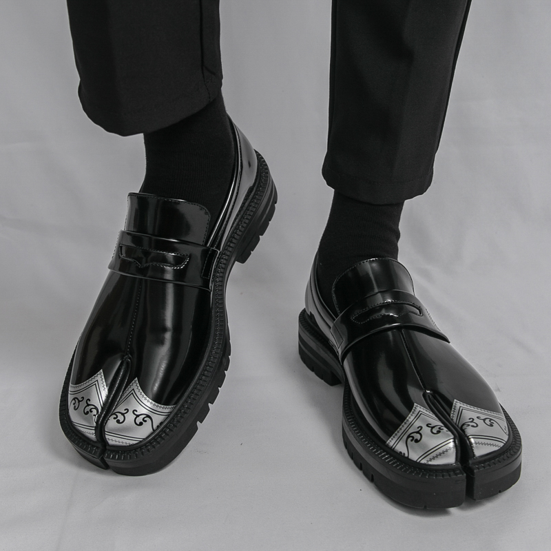 Men'S Shoes Japanese Brand - Fashion Japanese Style Split Toe Loafers