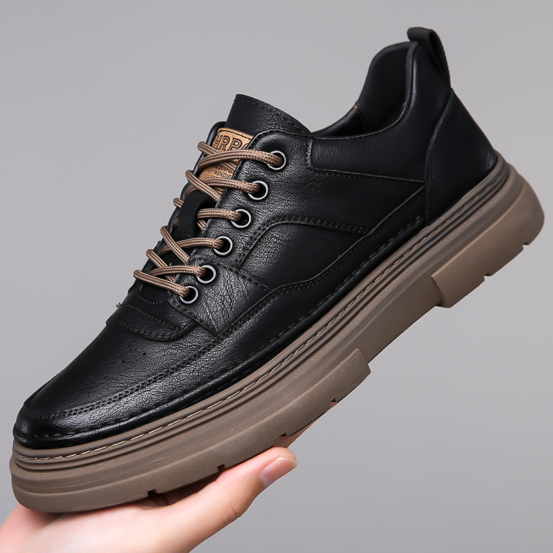 Men Shoes For Office Work - Men's thick soled board shoes Classic
