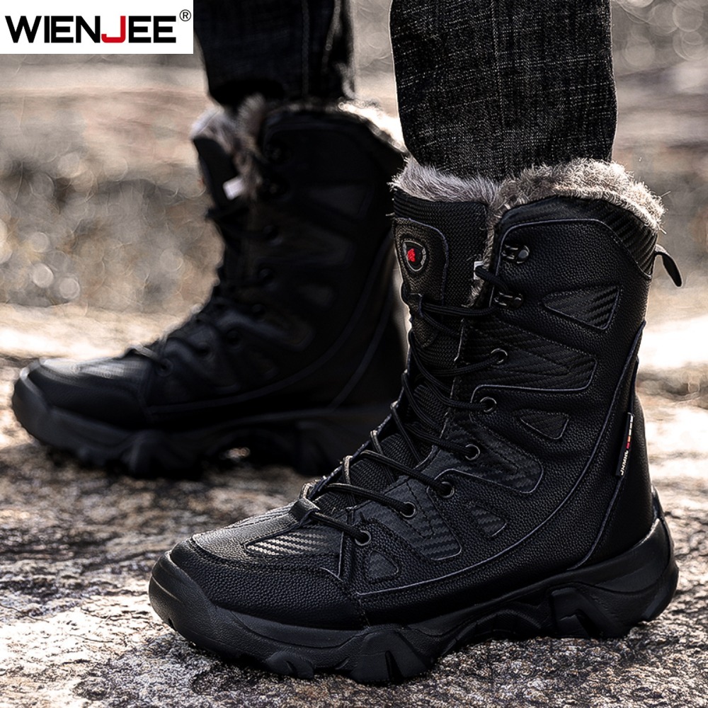 Winter Waterproof Men Boots Pl - Men Shoes On Sale 评论和价格