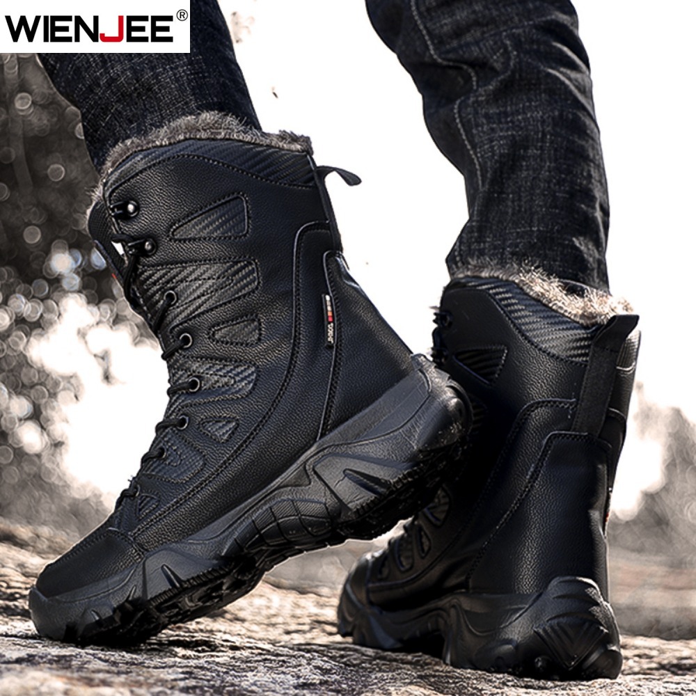 Winter Waterproof Men Boots Pl - Men Shoes On Sale 评论和价格