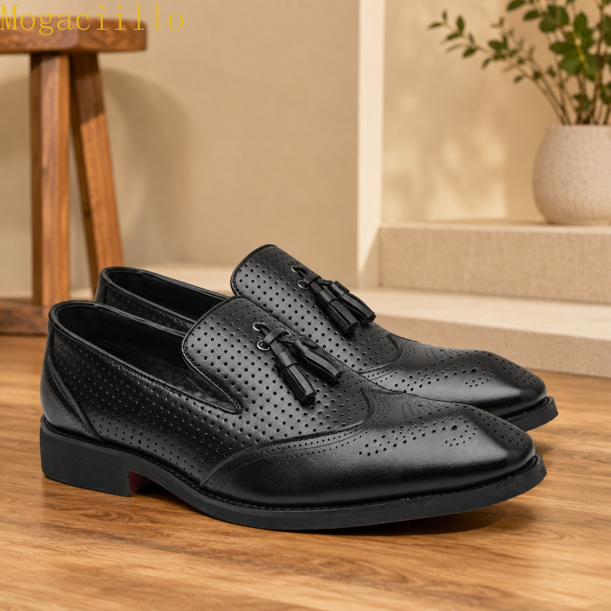 Brand Yellow Men's Tassel  Red - Men'S Shoes Brogues 评论和价格