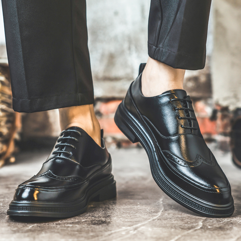 Men's Height Increasing Leathe - Men'S Shoes Brogues 评论和价格