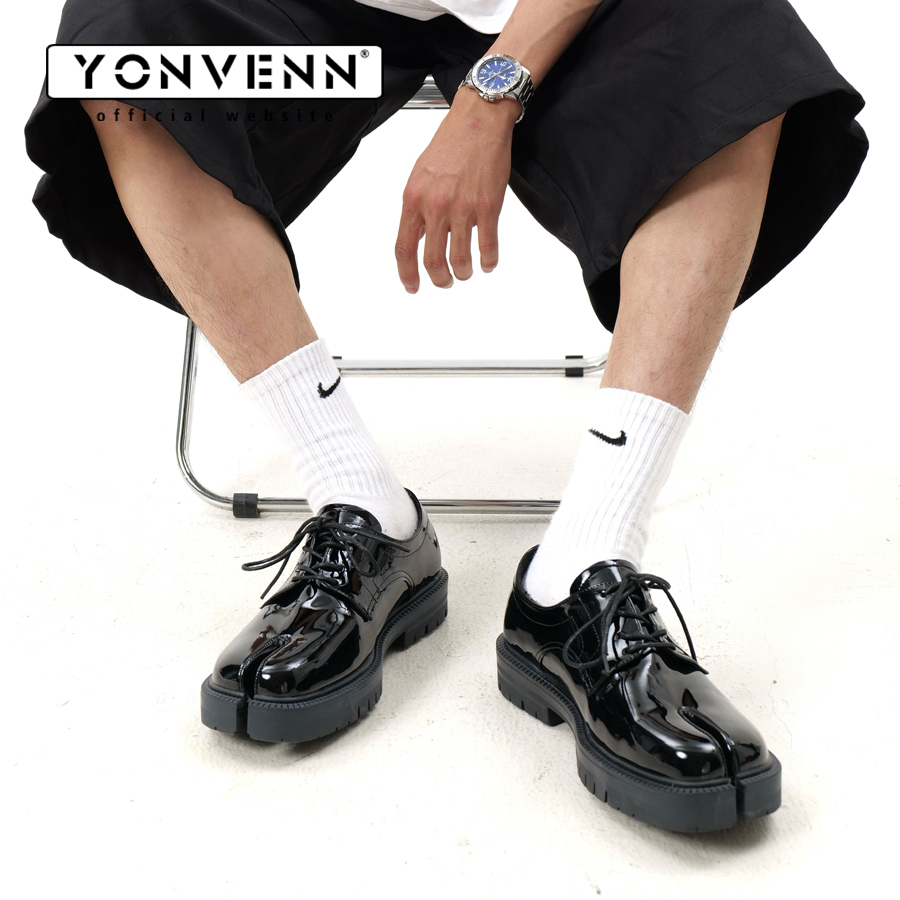 Tabi split toe shoes for men b - Men Shoes For Office Work 评论和价格