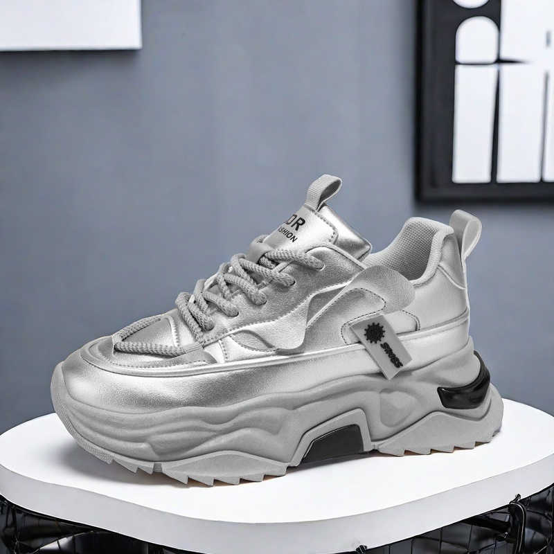 Black Platforme Tennis Man Spo - Men Shoes On Sale 评论和价格