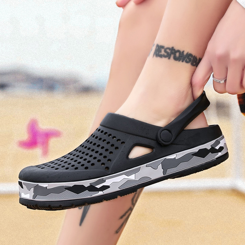 Summer Men Shoes Clogs Slipper - Men'S Shoes With Support 评论和价格