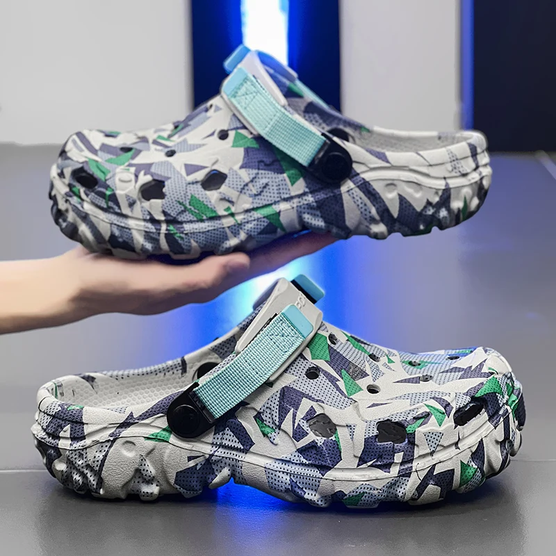 New Men's Clogs Slippers Sanda - Men'S Shoes With Support 评论和价格