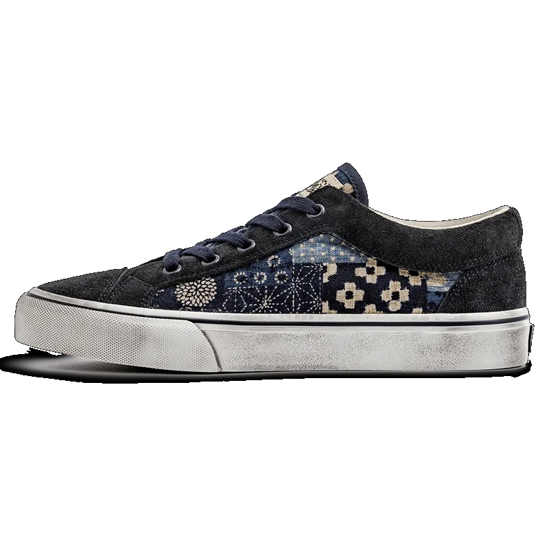 Shoes Men Japanese Retro Print - Men'S Shoes Japanese Brand 评论和价格