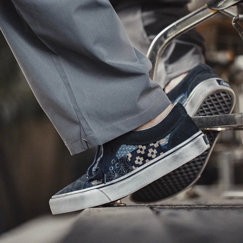 Shoes Men Japanese Retro Print - Men'S Shoes Japanese Brand 评论和价格