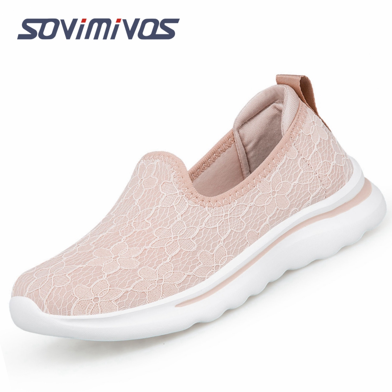 High Quality Women Flat Shoes  - Mesh Trainer Breathable 评论和价格