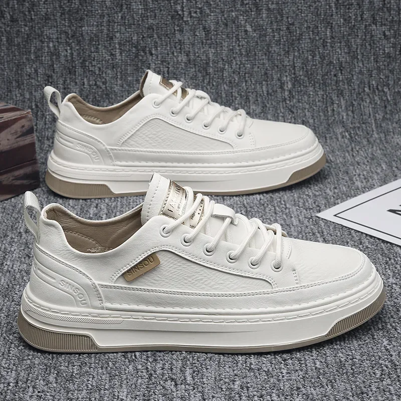 Fashion Casual Leather Shoes f - Men Shoes For Office Work 评论和价格