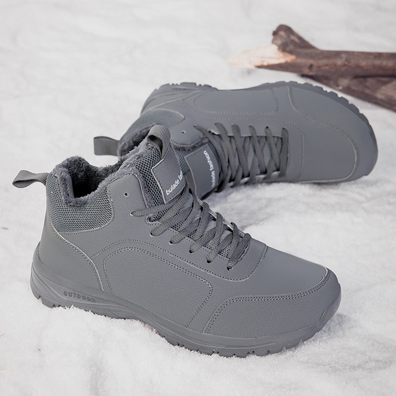 Winter Men's Boots Warm Plush  - Men Shoes On Sale 评论和价格