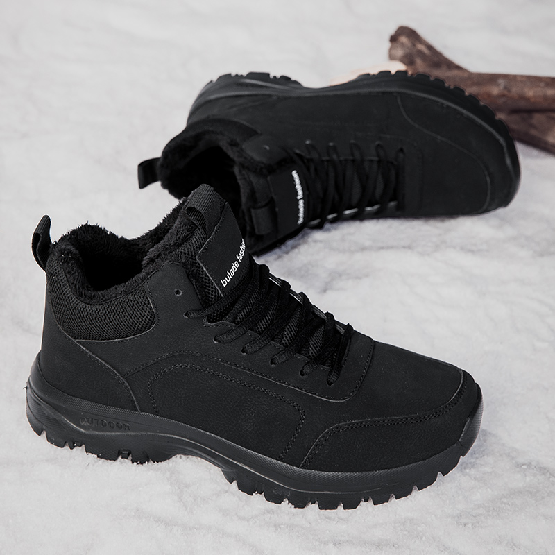 Winter Men's Boots Warm Plush  - Men Shoes On Sale 评论和价格