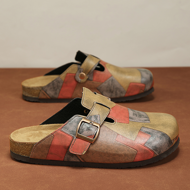 Unisex Cork Closed Toe Slipper - Men Shoes On Sale 评论和价格