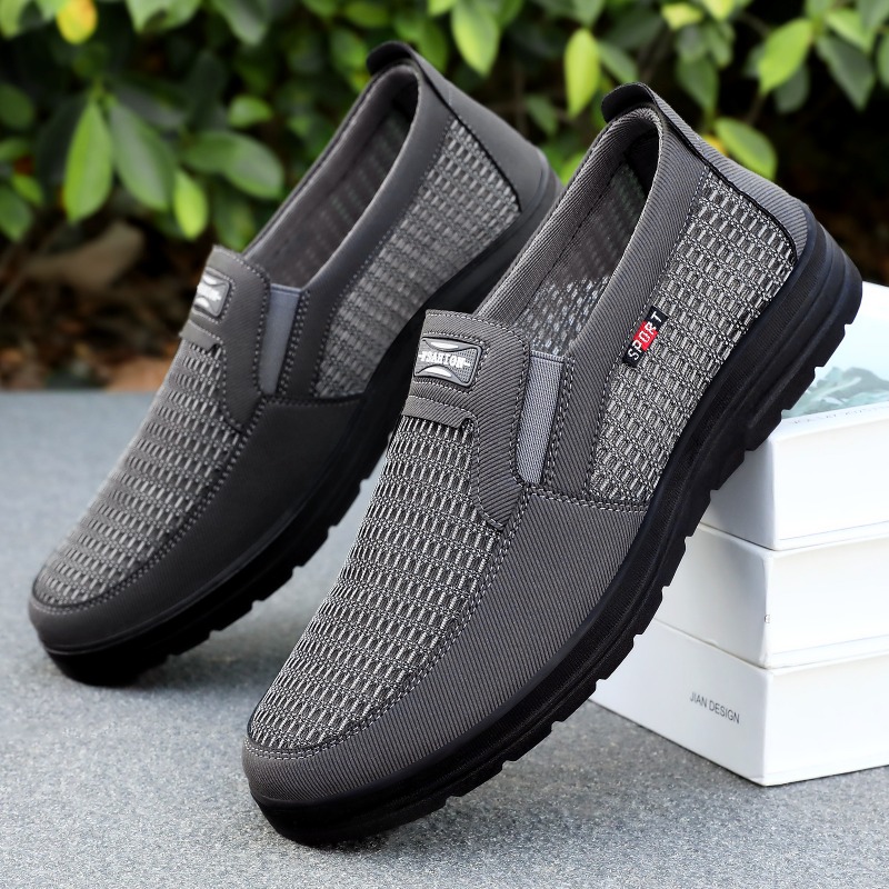 Men Slip‑on Breathable Mesh Lo - Men'S Shoes Slip On 评论和价格