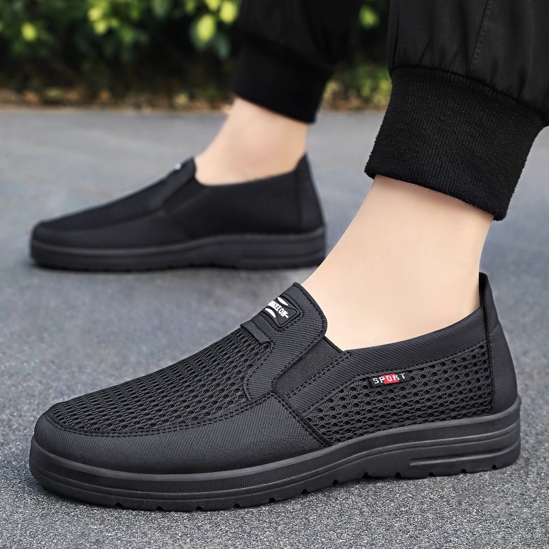 Men Slip‑on Breathable Mesh Lo - Men'S Shoes Slip On 评论和价格