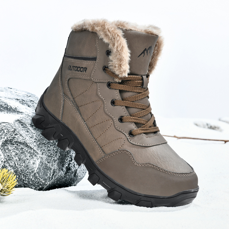 Men's Winter Boots Warm Waterp - Men'S Shoes With Support 评论和价格