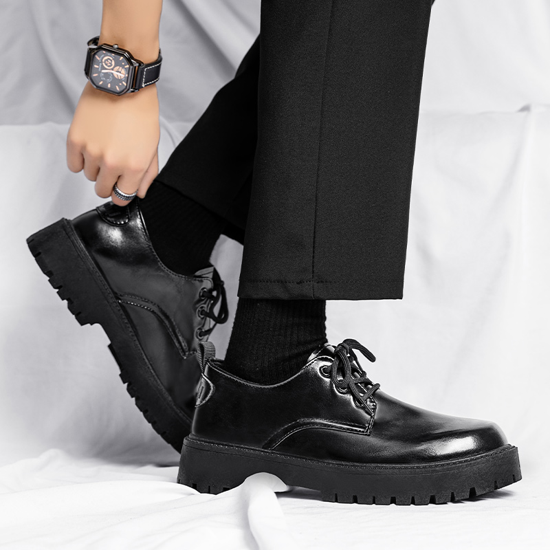 Men's Leather Casual Shoes Com - Men Shoes For Office Work 评论和价格