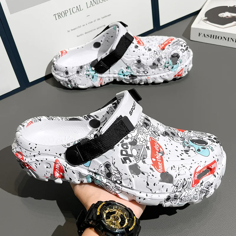 Men Shoes Slippers Men Garden  - Men'S Shoes With Support 评论和价格