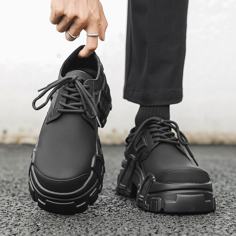 Men Platform Leather Shoes For - Men Shoes For Office Work 评论和价格