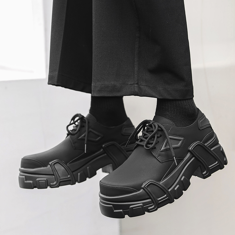 Men Platform Leather Shoes For - Men Shoes For Office Work 评论和价格