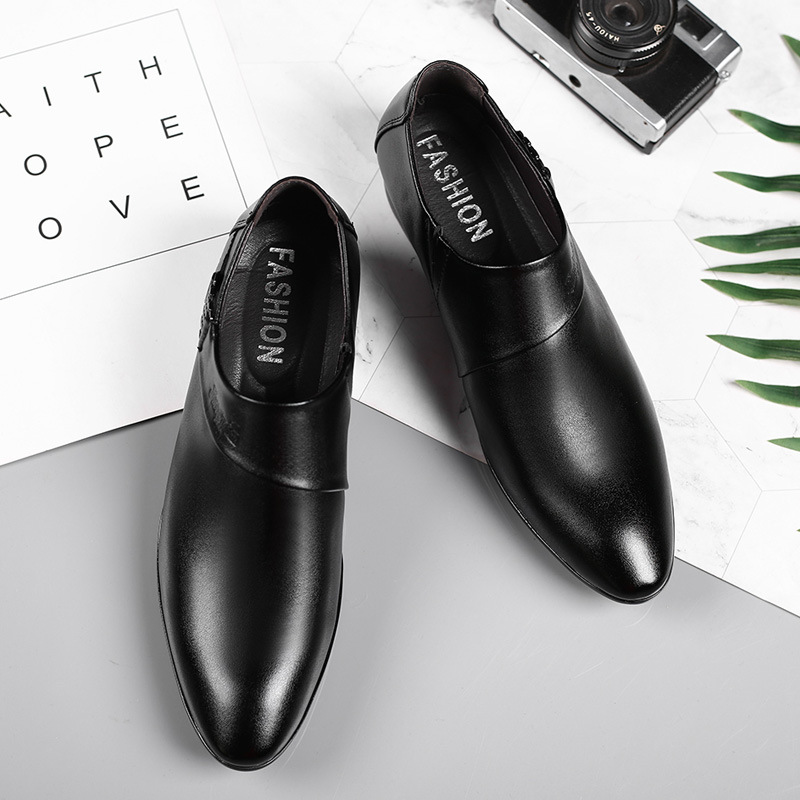Oxfords Leather Shoes for Men  - Men Shoes For Office Work 评论和价格