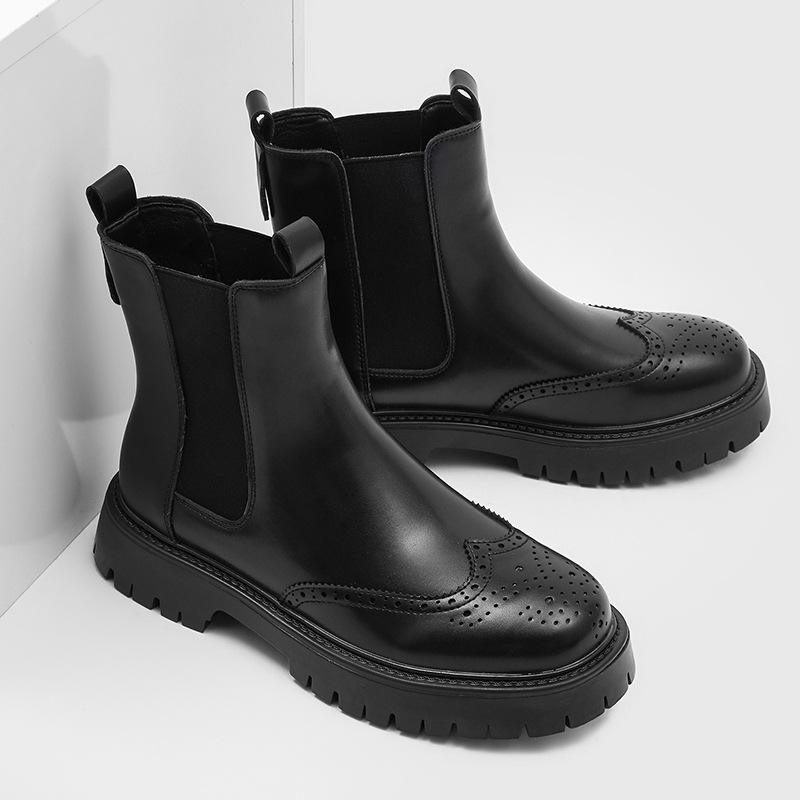 men's fashion genuine leather  - Men'S Shoes Brogues 评论和价格
