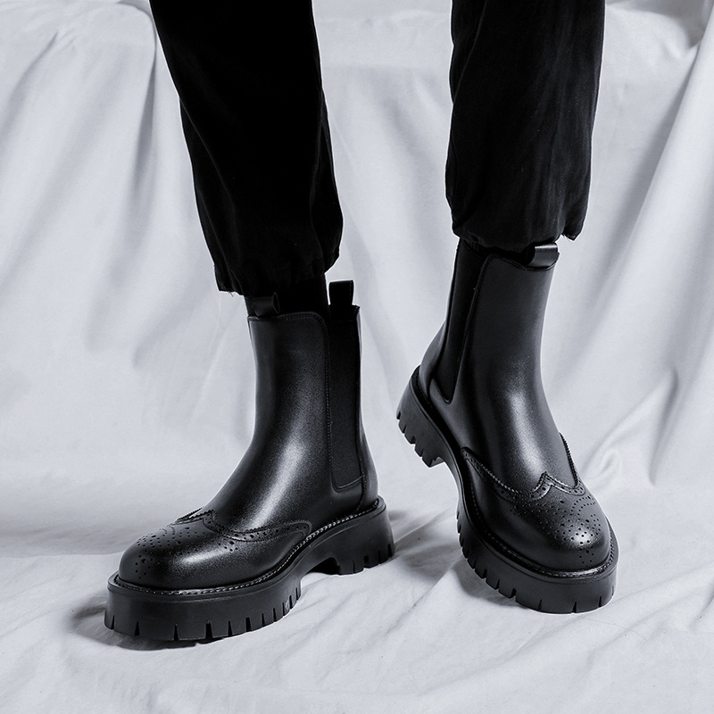 men's fashion genuine leather  - Men'S Shoes Brogues 评论和价格