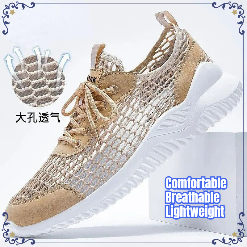 New Summer Men Hollow Mesh Sho - Men'S Shoes Brogues 评论和价格