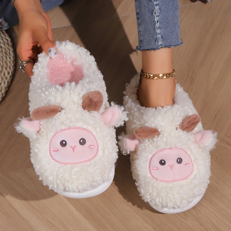 Winter Lovely Little Sheep Sli - Men'S Shoes To Women'S Size 评论和价格