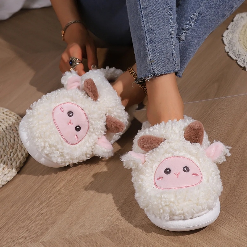 Winter Lovely Little Sheep Sli - Men'S Shoes To Women'S Size 评论和价格