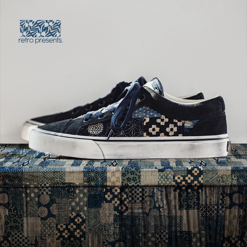 Maden Japanese Retro Printing  - Men'S Shoes Japanese Brand 评论和价格