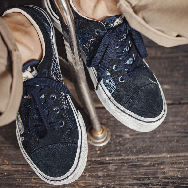 Maden Japanese Retro Printing  - Men'S Shoes Japanese Brand 评论和价格