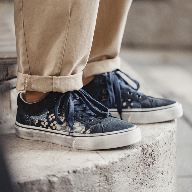 Maden Japanese Retro Printing  - Men'S Shoes Japanese Brand 评论和价格