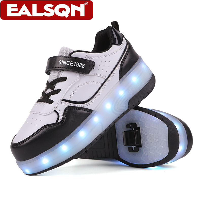 New Children's LED Light Up Ro - Men Shoes Size 评论和价格