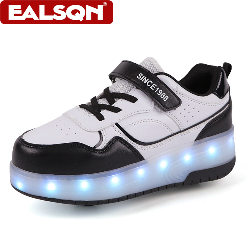 New Children's LED Light Up Ro - Men Shoes Size 评论和价格