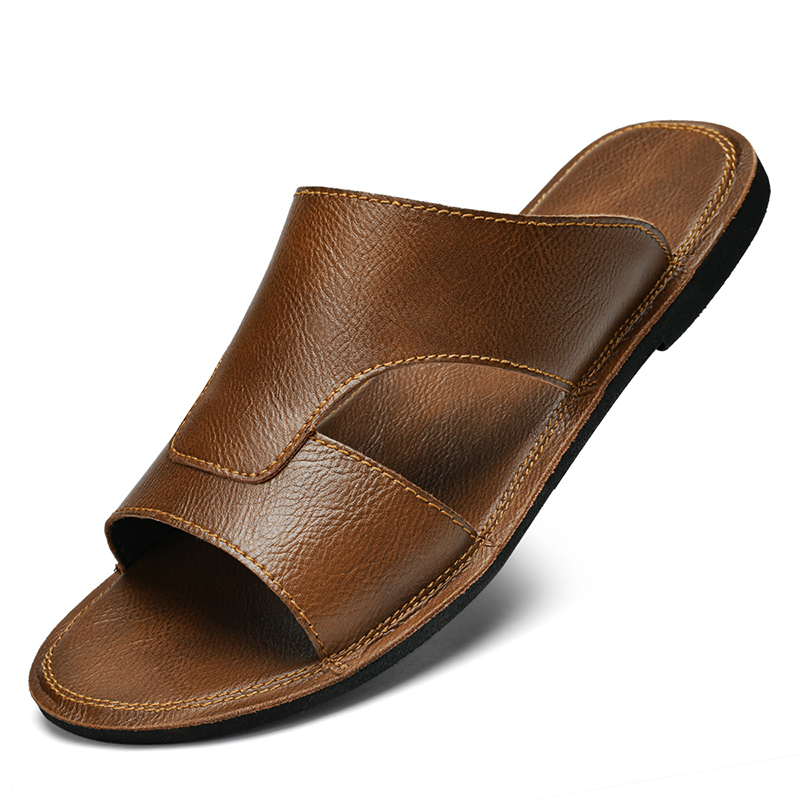Men Black Brown Flat Heel PU O - Shoes Heels Men 评论和价格