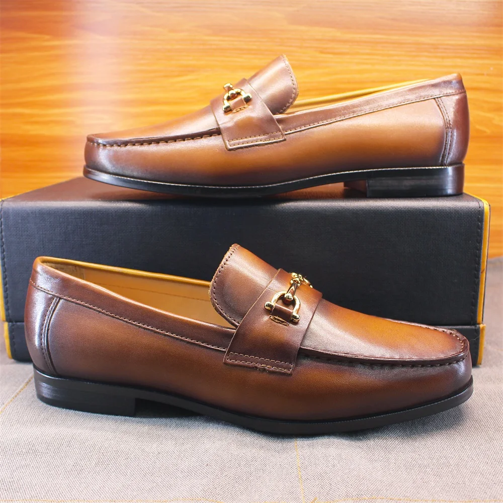 Men's Loafers Dress Shoes roun - Men'S Shoes Slip On 评论和价格