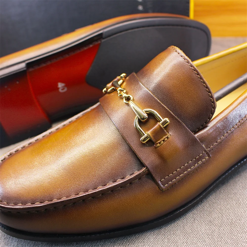 Men's Loafers Dress Shoes roun - Men'S Shoes Slip On 评论和价格