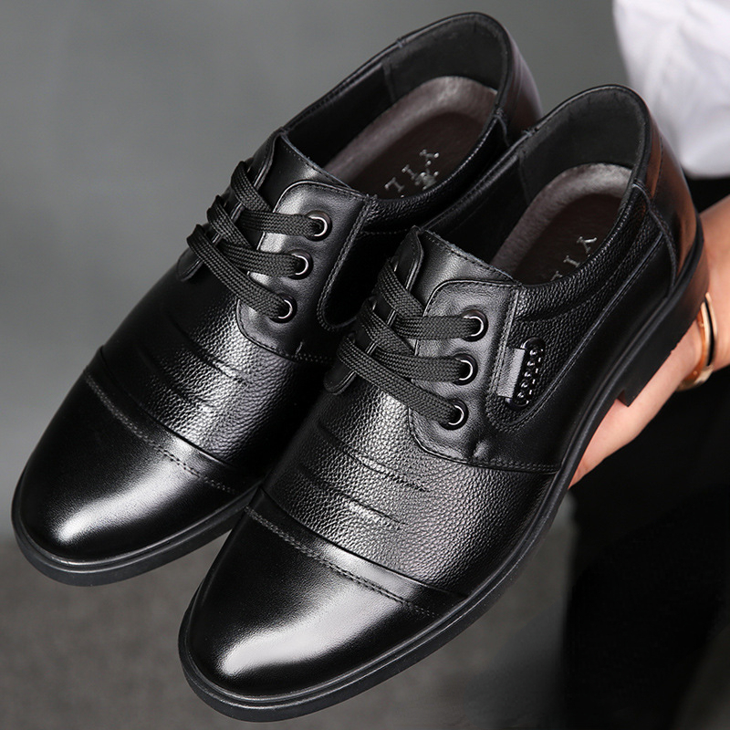 Winter Men Genuine Leather For - Men Shoes For Office Work 评论和价格